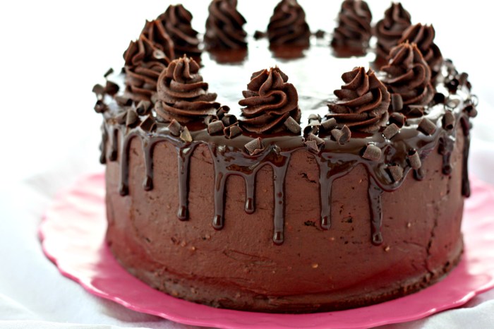 How to make chocolate cake decoration