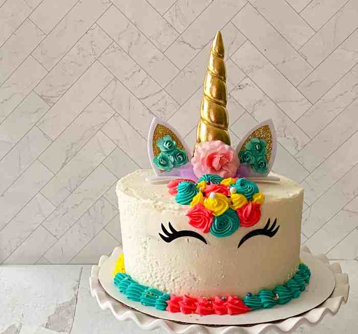 How to make unicorn cake decoration