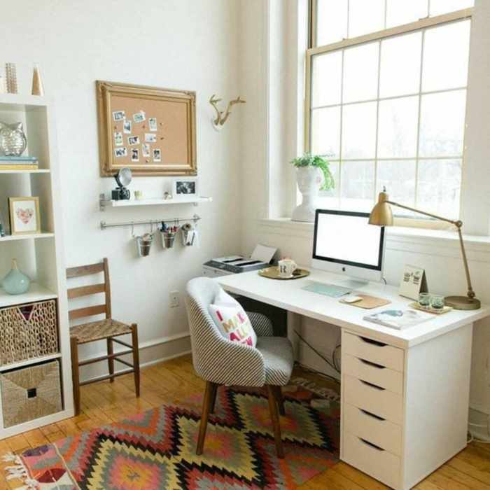 How to decorate bedroom study room