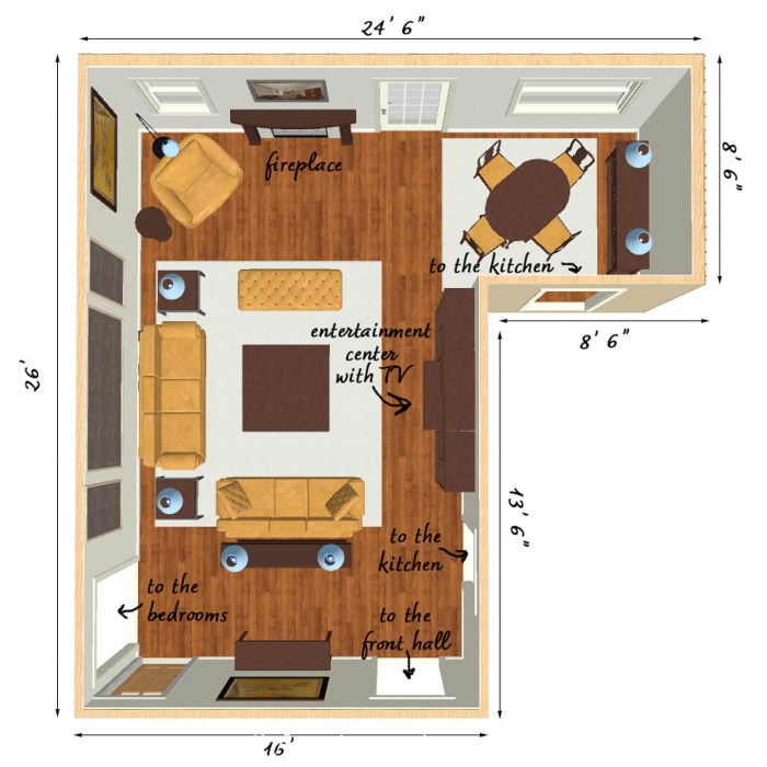 How to decorate l shape living room