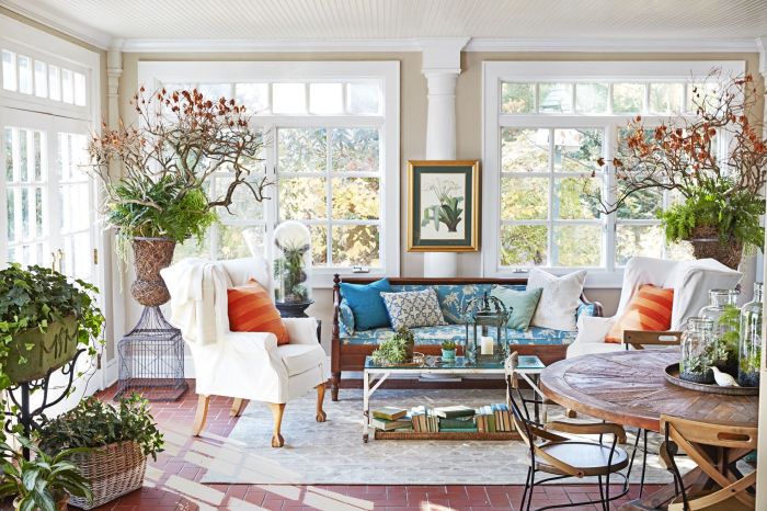 How to decorate sun room