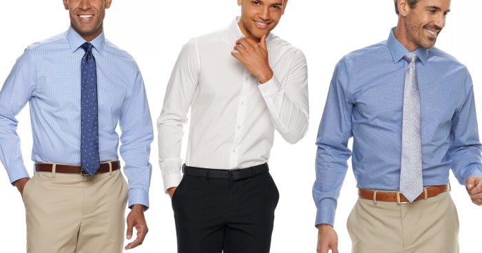 Kohls mens short sleeve dress shirts