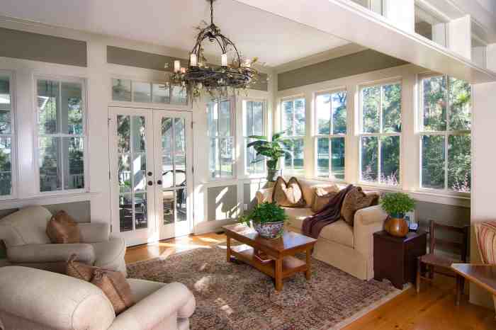 How to decorate sun room